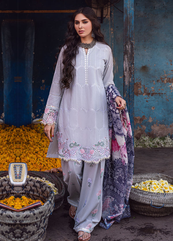 Sahane | Sahakari Chikankari Lawn Edit 24 | Dastaan - Hoorain Designer Wear - Pakistani Ladies Branded Stitched Clothes in United Kingdom, United states, CA and Australia