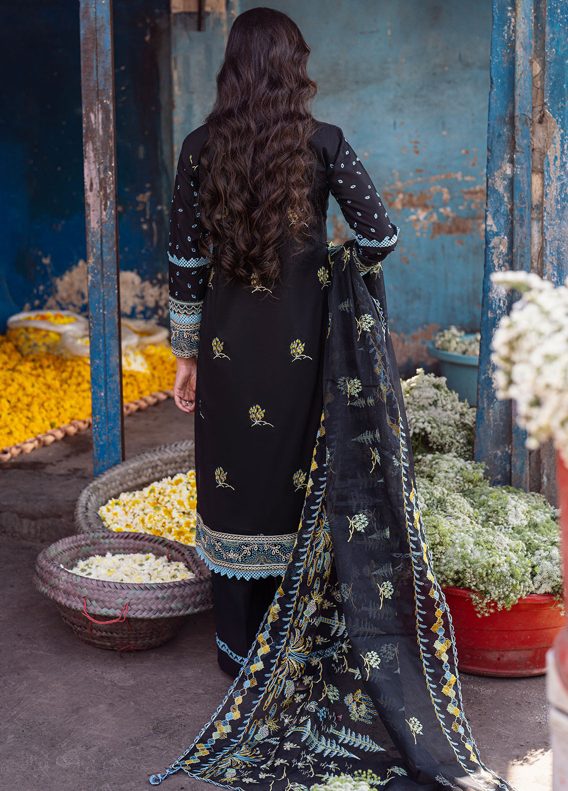 Sahane | Sahakari Chikankari Lawn Edit 24 | Kashish - Pakistani Clothes for women, in United Kingdom and United States