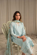 Sahar | Mirage Spring Luxury 24 | Slub Lawn 3 Piece (Embroidered) - Pakistani Clothes for women, in United Kingdom and United States