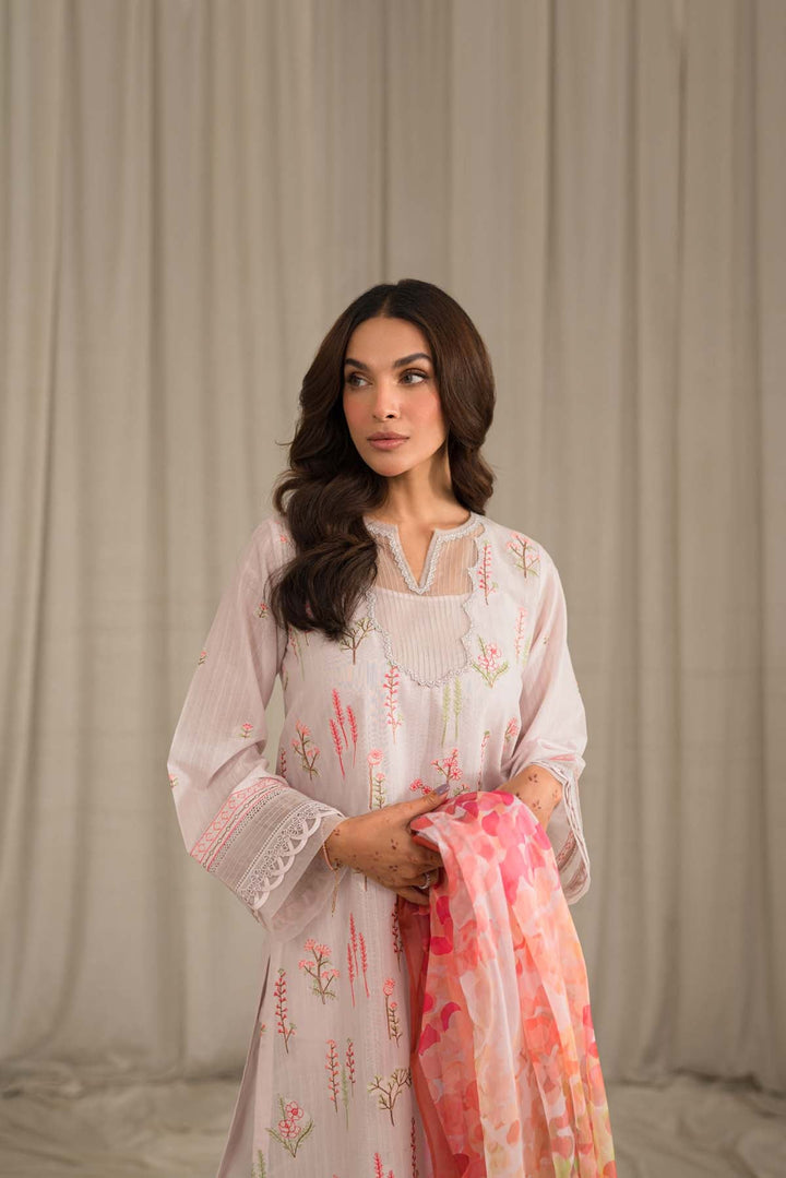 Sahar | Mirage Spring Luxury 24 | Textured Lawn 3 Piece (Embroidered) - Hoorain Designer Wear - Pakistani Designer Clothes for women, in United Kingdom, United states, CA and Australia