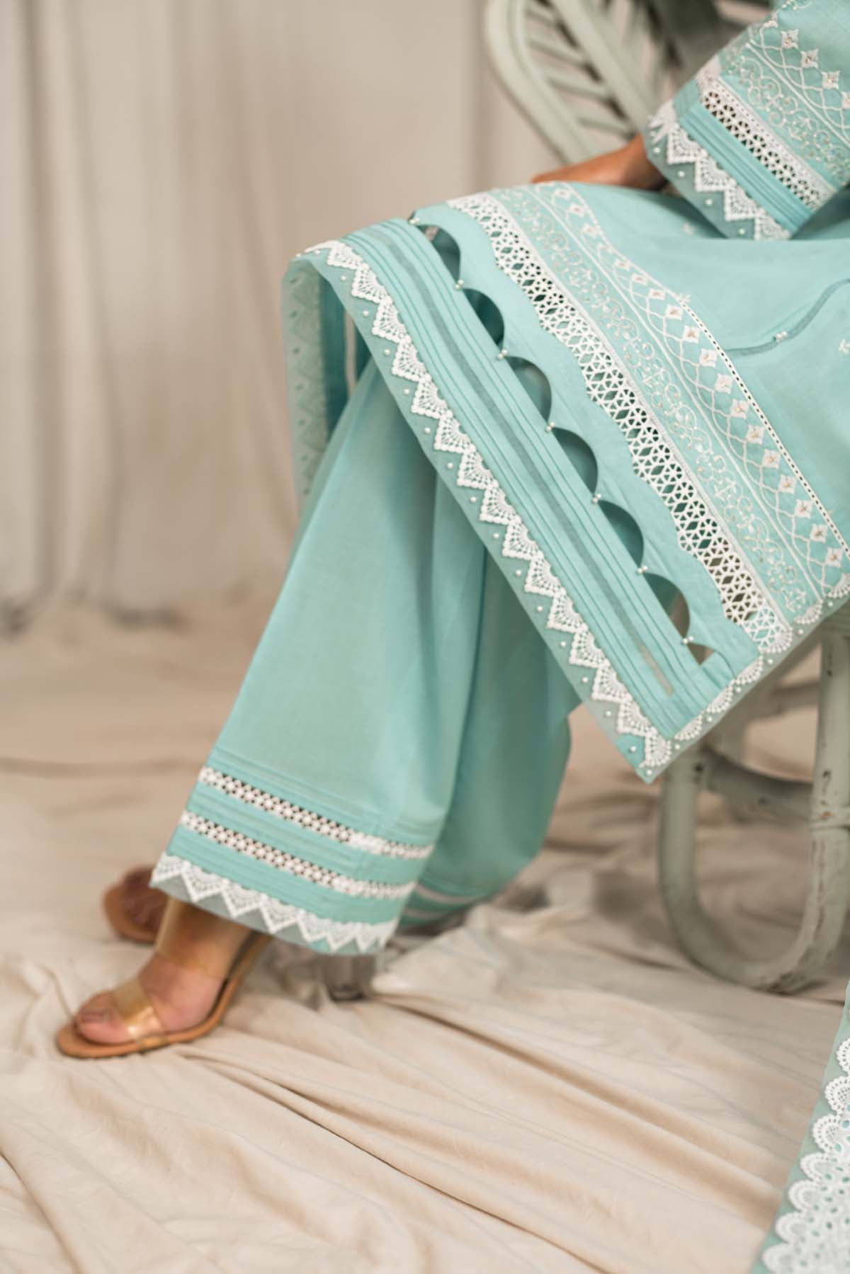 Sahar | Mirage Spring Luxury 24 | Chikankari 3 Piece - Pakistani Clothes for women, in United Kingdom and United States