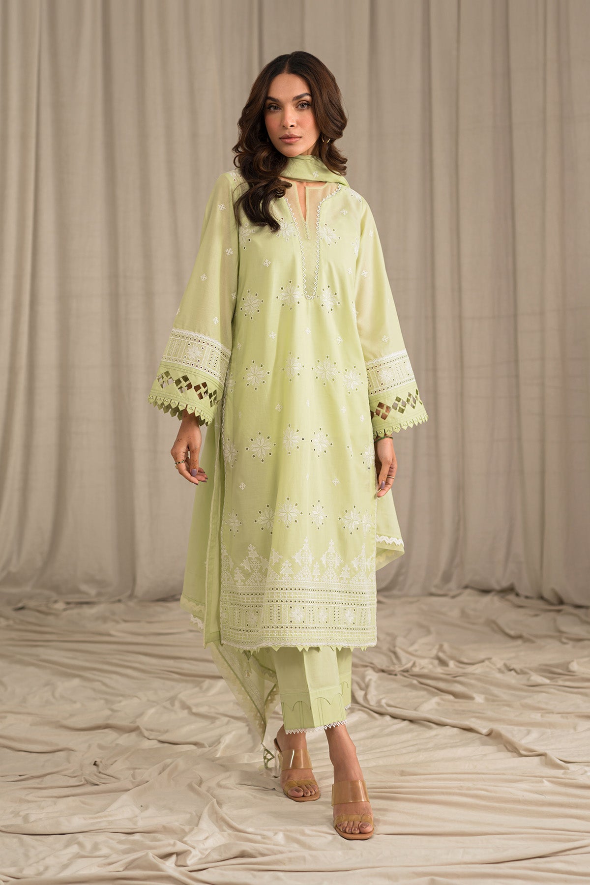 Sahar | Mirage Spring Luxury 24 | Chikankari 3 Piece - Pakistani Clothes for women, in United Kingdom and United States