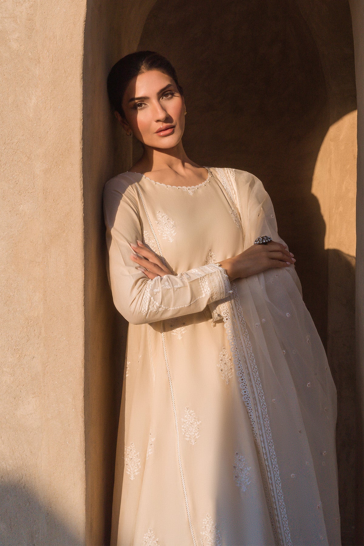 Sahar | Mirage Spring Luxury 24 | Chikankari 3 Piece - Pakistani Clothes for women, in United Kingdom and United States