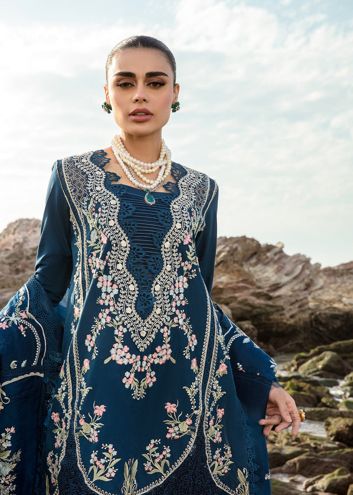 Crimson | Lawn 24 | Lolita - Lapis - Hoorain Designer Wear - Pakistani Ladies Branded Stitched Clothes in United Kingdom, United states, CA and Australia