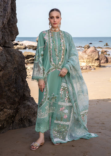 Crimson | Lawn 24 | Winds of Eden - Jade - Pakistani Clothes for women, in United Kingdom and United States