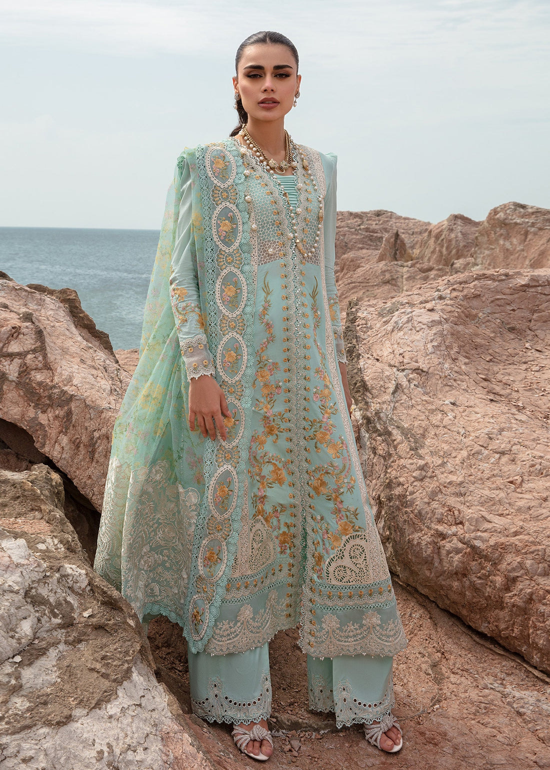 Crimson | Lawn 24 | Dove's Song - Opel - Pakistani Clothes for women, in United Kingdom and United States