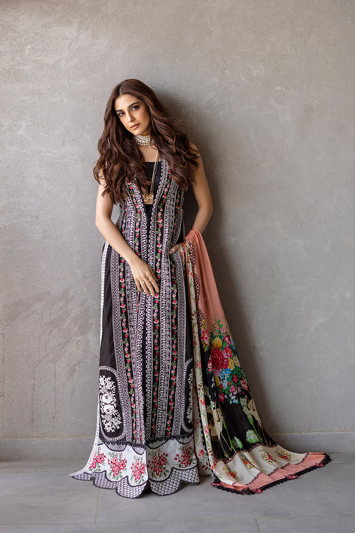 Saira Rizwan | Luxury Lawn 24 | EMBER - SRLL24-06 - Pakistani Clothes for women, in United Kingdom and United States