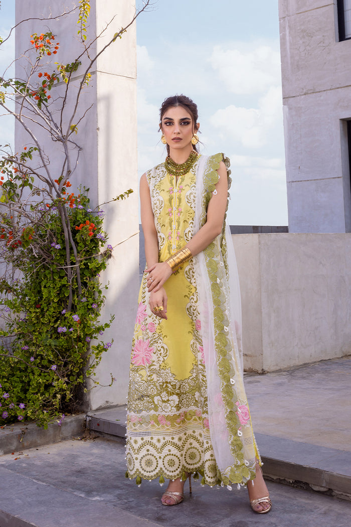 Saira Rizwan | Luxury Lawn 24 | TIFFANY - SRLL24-03 - Pakistani Clothes for women, in United Kingdom and United States