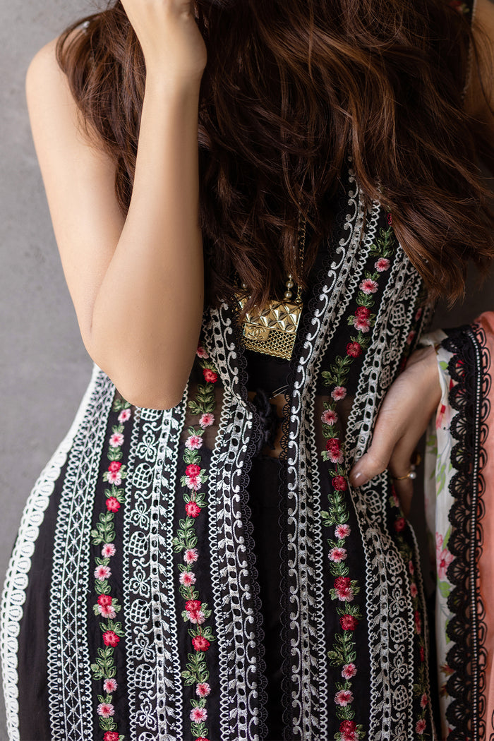 Saira Rizwan | Luxury Lawn 24 | EMBER - SRLL24-06 - Hoorain Designer Wear - Pakistani Ladies Branded Stitched Clothes in United Kingdom, United states, CA and Australia
