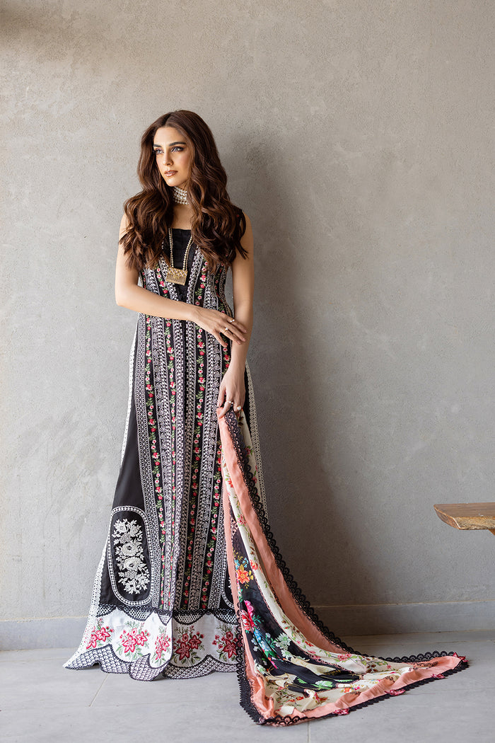 Saira Rizwan | Luxury Lawn 24 | EMBER - SRLL24-06 - Pakistani Clothes for women, in United Kingdom and United States