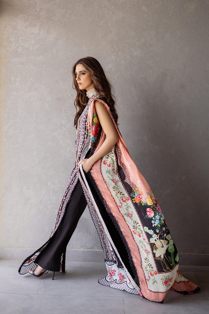 Saira Rizwan | Luxury Lawn 24 | EMBER - SRLL24-06 - Pakistani Clothes for women, in United Kingdom and United States