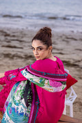 Saira Rizwan | Luxury Lawn 24 | DAMASK - SRLL24-08 - Pakistani Clothes for women, in United Kingdom and United States