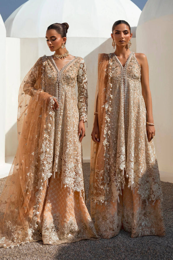 Sana Safinaz | Nura Festive 24 | N241-002-3CT - Hoorain Designer Wear - Pakistani Ladies Branded Stitched Clothes in United Kingdom, United states, CA and Australia