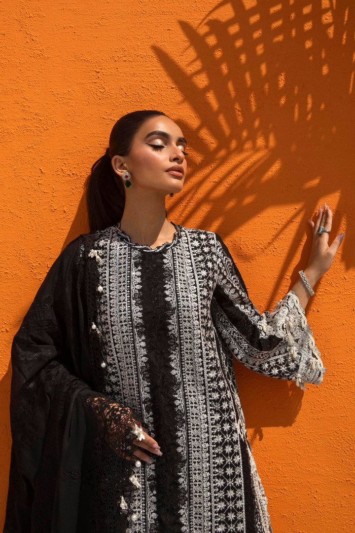 Sana Safinaz | Nura Festive 24 | N241-005-3CJ - Hoorain Designer Wear - Pakistani Ladies Branded Stitched Clothes in United Kingdom, United states, CA and Australia