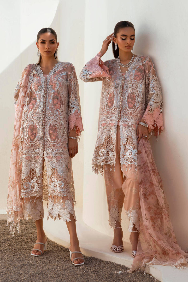 Sana Safinaz | Nura Festive 24 | N241-006-3CT - Hoorain Designer Wear - Pakistani Ladies Branded Stitched Clothes in United Kingdom, United states, CA and Australia