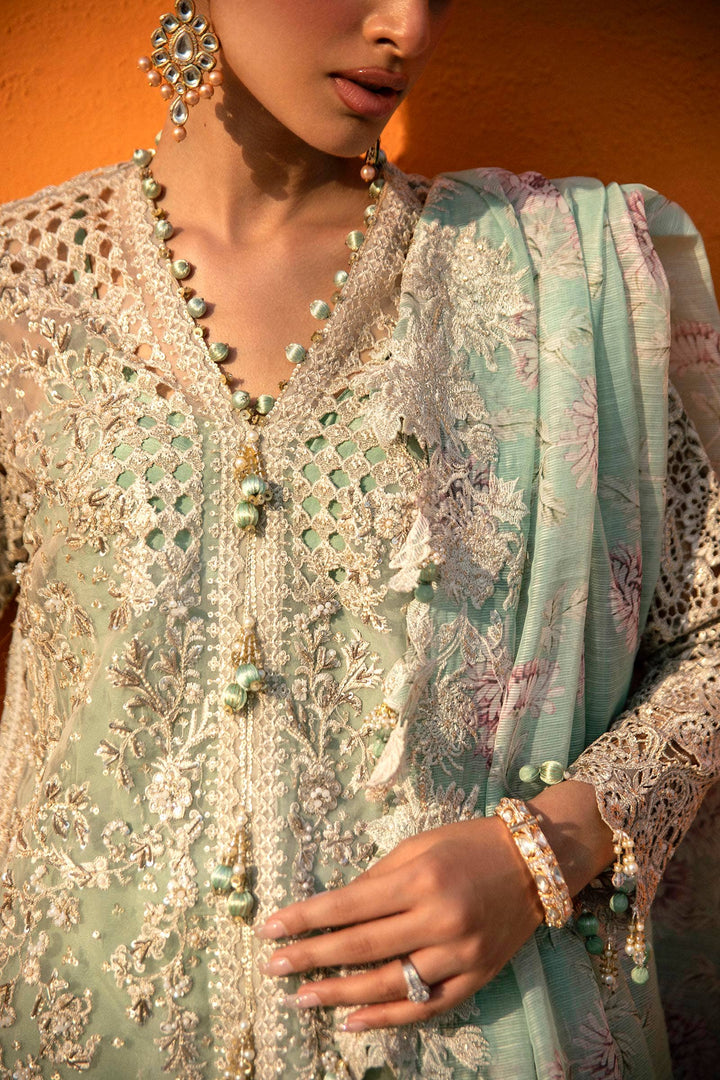 Sana Safinaz | Nura Festive 24 | N241-007-3CV - Hoorain Designer Wear - Pakistani Ladies Branded Stitched Clothes in United Kingdom, United states, CA and Australia