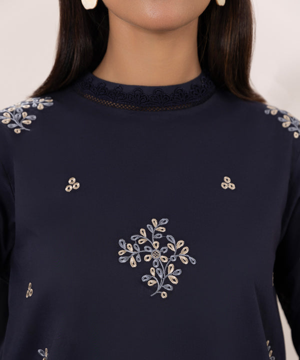 Sapphire | Eid Collection | D122 - Hoorain Designer Wear - Pakistani Ladies Branded Stitched Clothes in United Kingdom, United states, CA and Australia