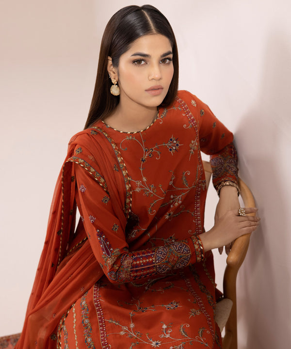 Sapphire | Eid Collection | D121 - Hoorain Designer Wear - Pakistani Ladies Branded Stitched Clothes in United Kingdom, United states, CA and Australia