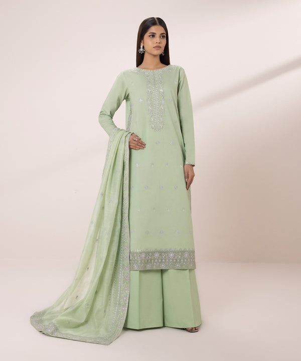 Sapphire | Eid Collection | D124 - Hoorain Designer Wear - Pakistani Ladies Branded Stitched Clothes in United Kingdom, United states, CA and Australia