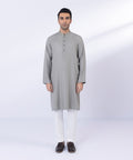 Pakistani Menswear | Sapphire | EMBROIDERED WASH & WEAR KURTA - Pakistani Clothes for women, in United Kingdom and United States