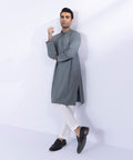 Pakistani Menswear | Sapphire | EMBROIDERED WASH & WEAR KURTA - Pakistani Clothes for women, in United Kingdom and United States