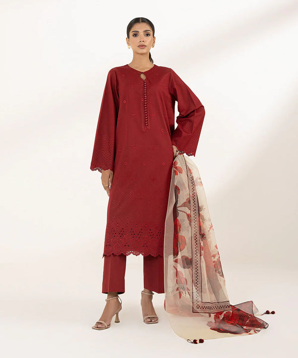 Sapphire | Signature Lawn 24 | 0U2DEST24V11 - Hoorain Designer Wear - Pakistani Ladies Branded Stitched Clothes in United Kingdom, United states, CA and Australia