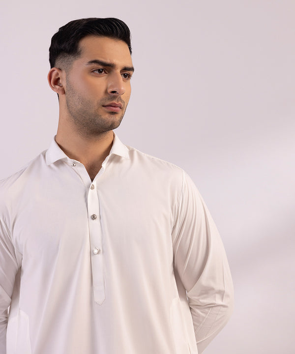 Pakistani Menswear | Sapphire | LUXURY BLENDED MODAL SUIT - Pakistani Clothes for women, in United Kingdom and United States