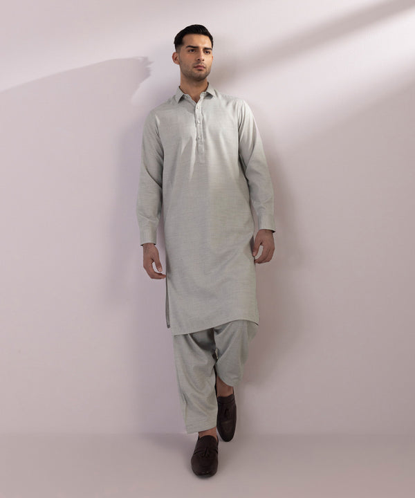 Pakistani Menswear | Sapphire | FANCY WASH & WEAR SUIT - Pakistani Clothes for women, in United Kingdom and United States