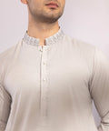 Pakistani Menswear | Sapphire | EMBROIDERED WASH & WEAR SUIT - Pakistani Clothes for women, in United Kingdom and United States