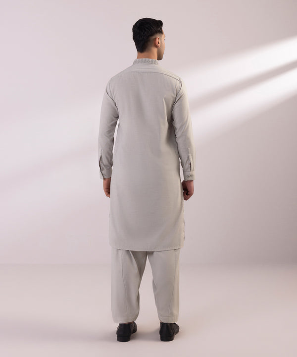 Pakistani Menswear | Sapphire | EMBROIDERED WASH & WEAR SUIT - Pakistani Clothes for women, in United Kingdom and United States