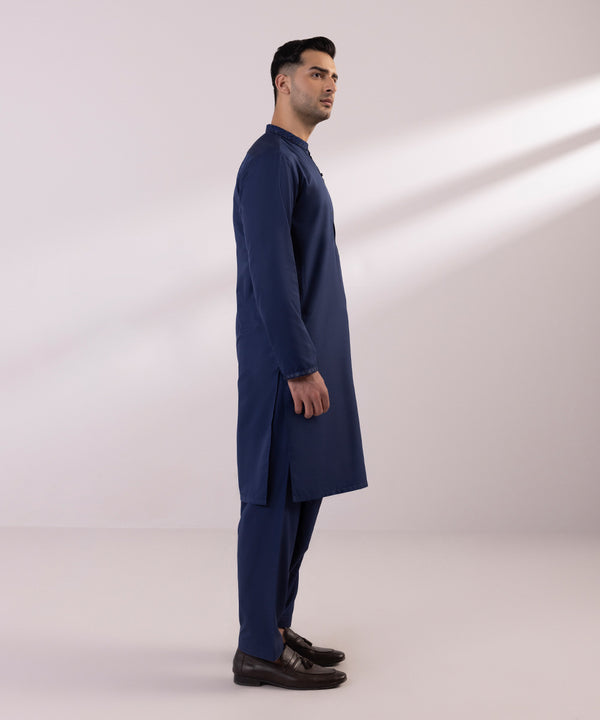 Pakistani Menswear | Sapphire | EMBROIDERED WASH & WEAR SUIT - Pakistani Clothes for women, in United Kingdom and United States