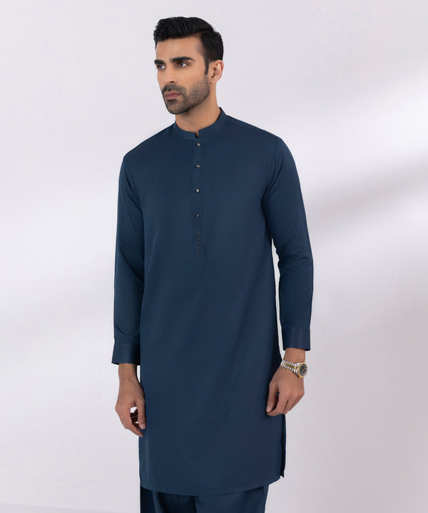 Pakistani Menswear | Sapphire | PRMIUM WASH & WEAR SUIT - Pakistani Clothes for women, in United Kingdom and United States