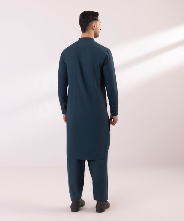 Pakistani Menswear | Sapphire | EMBROIDERED WASH & WEAR SUIT - Pakistani Clothes for women, in United Kingdom and United States