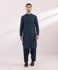 Pakistani Menswear | Sapphire | EMBROIDERED WASH & WEAR SUIT - Pakistani Clothes for women, in United Kingdom and United States