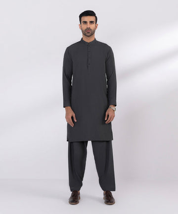 Pakistani Menswear | Sapphire | EMBROIDERED WASH & WEAR SUIT - Pakistani Clothes for women, in United Kingdom and United States