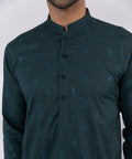 Pakistani Menswear | Sapphire | SCHIFFLI EMBROIDERED COTTON SUIT - Pakistani Clothes for women, in United Kingdom and United States