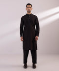 Pakistani Menswear | Sapphire | EMBROIDERED BLENDED MODAL SUIT - Pakistani Clothes for women, in United Kingdom and United States