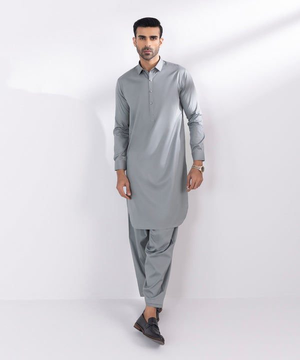 Pakistani Menswear | Sapphire | LUXURY EGYPTIAN COTTON SUIT - Pakistani Clothes for women, in United Kingdom and United States