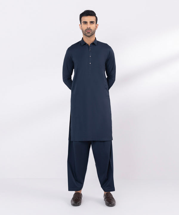 Pakistani Menswear | Sapphire | LUXURY EGYPTIAN COTTON SUIT - Pakistani Clothes for women, in United Kingdom and United States