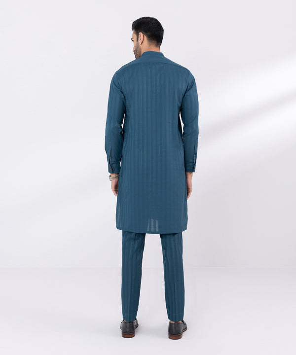 Pakistani Menswear | Sapphire | COTTON DOBBY SUIT - Pakistani Clothes for women, in United Kingdom and United States