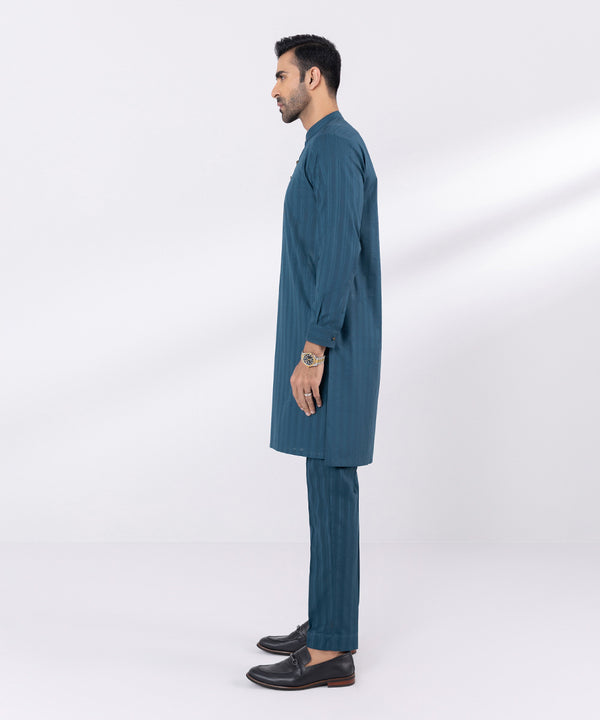 Pakistani Menswear | Sapphire | COTTON DOBBY SUIT - Pakistani Clothes for women, in United Kingdom and United States