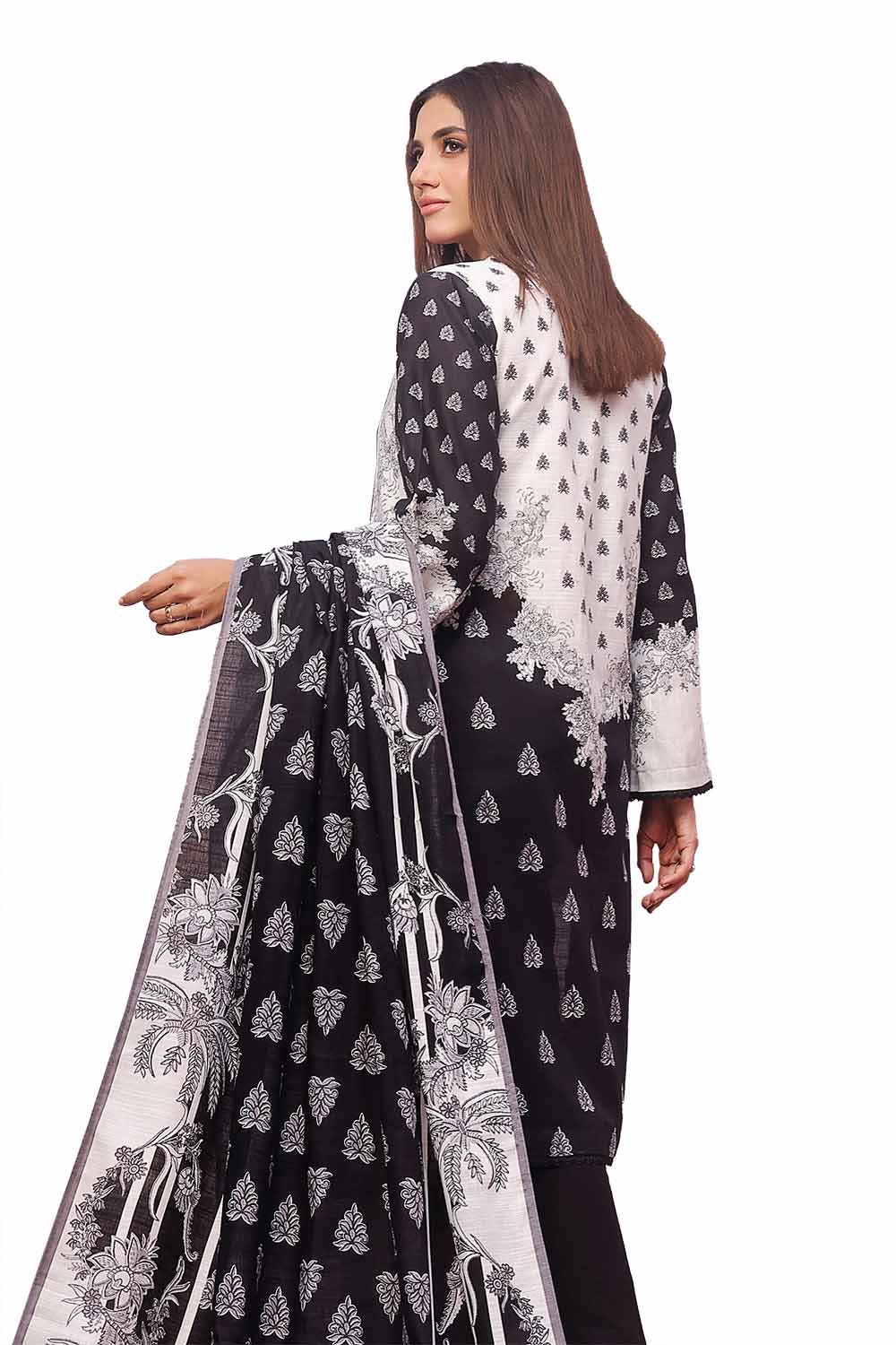 Gul Ahmed | Winter Collection 24 | Khaddar Suit SD-42101