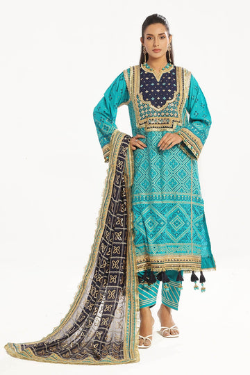 Gul Ahmed | Chunri Lawn 25 | BM-52021