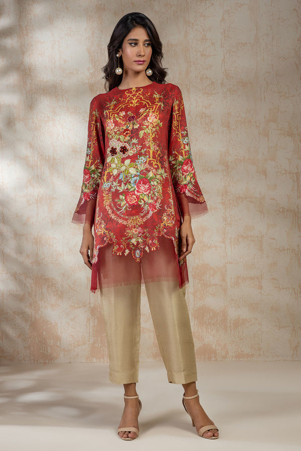 Shamaeel Ansari | Daily Pret Wear | ECK-19 - Hoorain Designer Wear - Pakistani Ladies Branded Stitched Clothes in United Kingdom, United states, CA and Australia