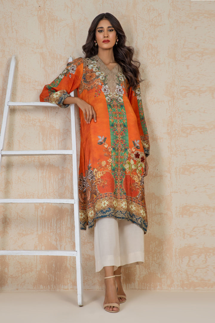 Shamaeel Ansari | Daily Pret Wear | ECK-24 - Hoorain Designer Wear - Pakistani Ladies Branded Stitched Clothes in United Kingdom, United states, CA and Australia
