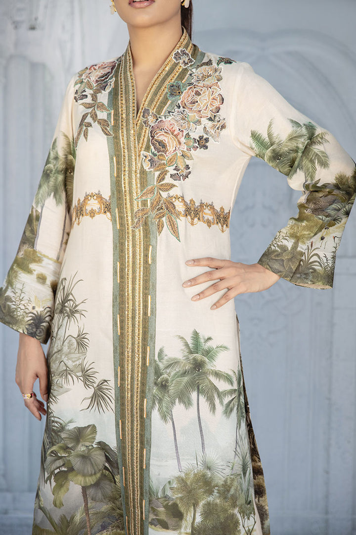Shamaeel Ansari | Daily Pret Wear | ECK - 03 - Hoorain Designer Wear - Pakistani Ladies Branded Stitched Clothes in United Kingdom, United states, CA and Australia
