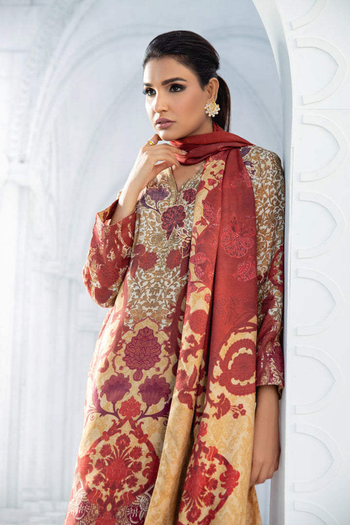 Shamaeel Ansari | Daily Pret Wear | ECK - 04 - Hoorain Designer Wear - Pakistani Ladies Branded Stitched Clothes in United Kingdom, United states, CA and Australia