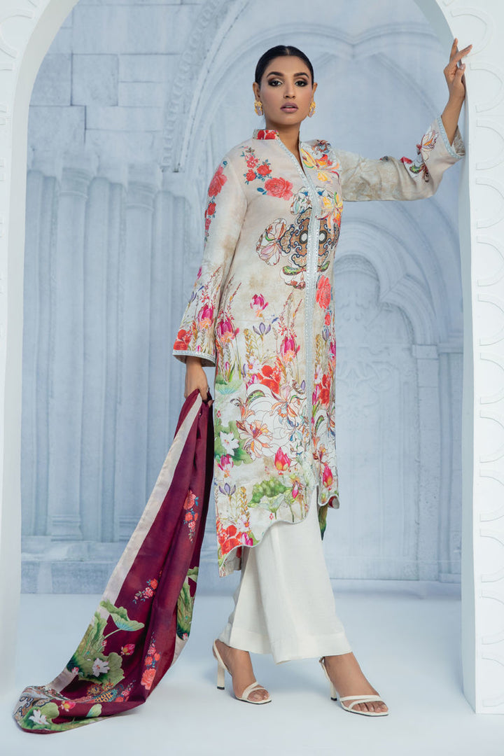 Shamaeel Ansari | Daily Pret Wear | ECK - 06 - Hoorain Designer Wear - Pakistani Ladies Branded Stitched Clothes in United Kingdom, United states, CA and Australia