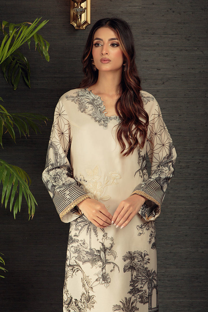 Shamaeel Ansari | Daily Pret Wear | ECK-11 - Hoorain Designer Wear - Pakistani Ladies Branded Stitched Clothes in United Kingdom, United states, CA and Australia