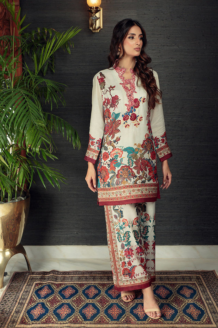 Shamaeel Ansari | Daily Pret Wear | ECK-08 - Hoorain Designer Wear - Pakistani Ladies Branded Stitched Clothes in United Kingdom, United states, CA and Australia